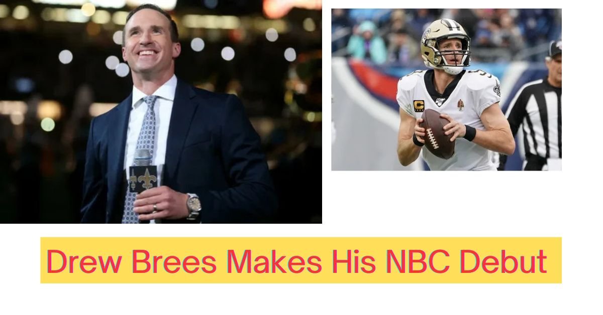 Drew Brees Makes His NBC Debut