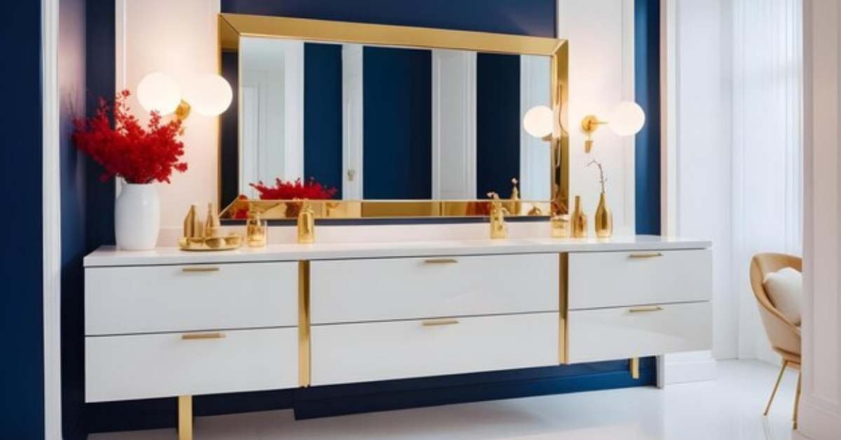 Satin Brass Edge for Medicine Cabinets: A Modern Touch of Elegance