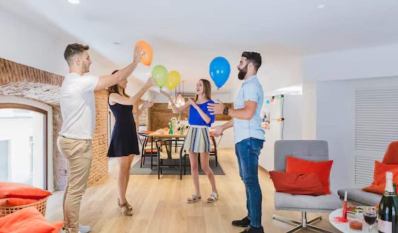 how to rent a house for a party