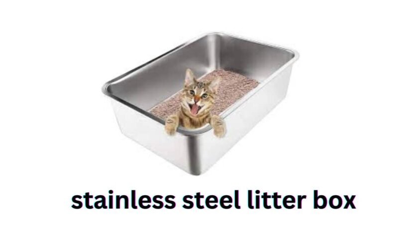 stainless steel litter box