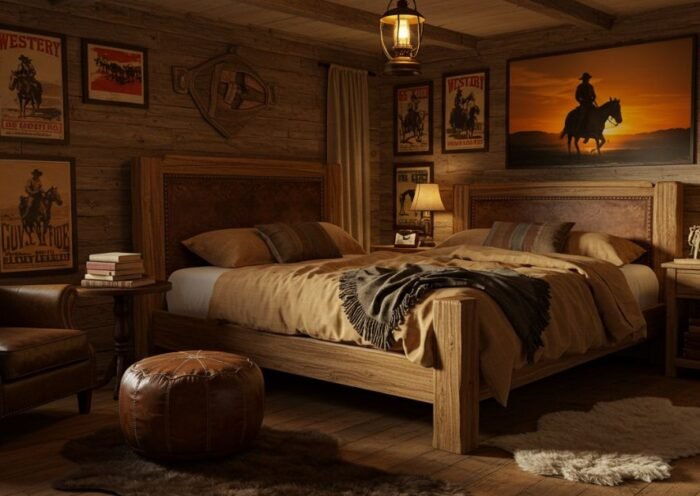 Western Bedroom Decor Idea 2025