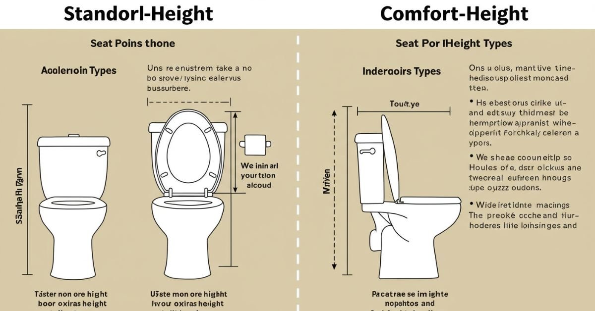 Choosing the Right Toilet Seat Height for Comfort and Functionality