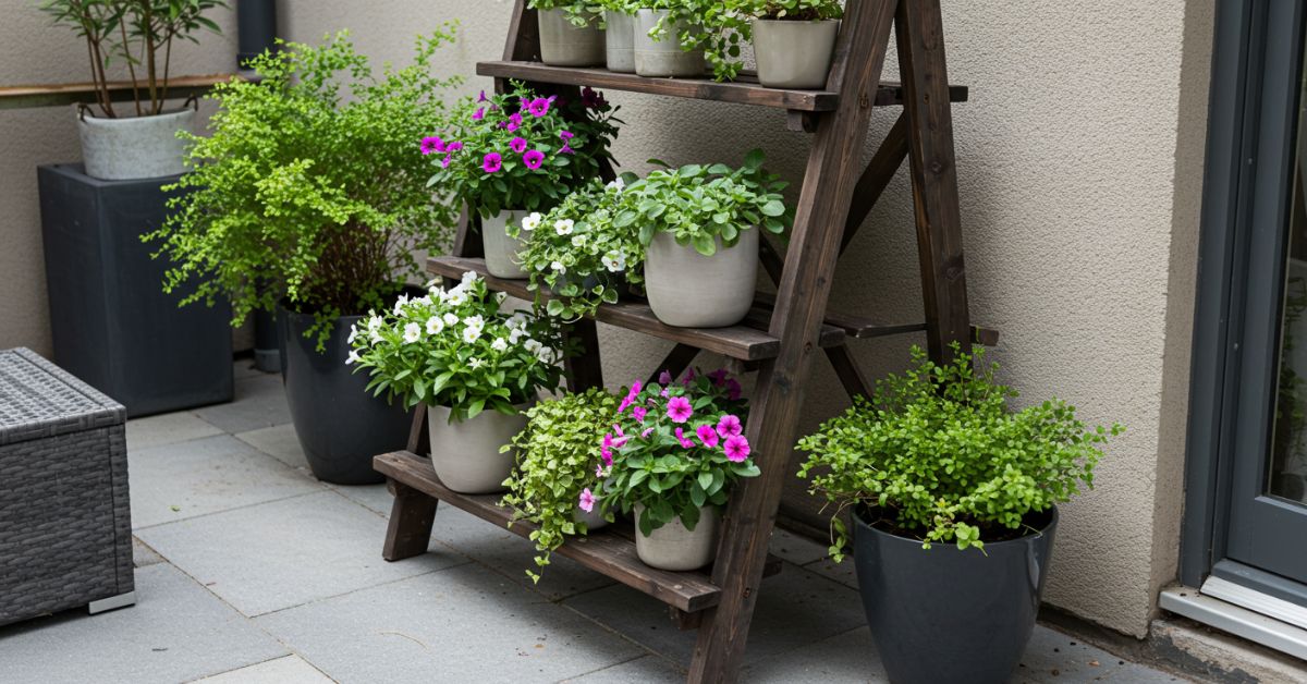 DIY Stunning Outdoor Plant Stand Ideas